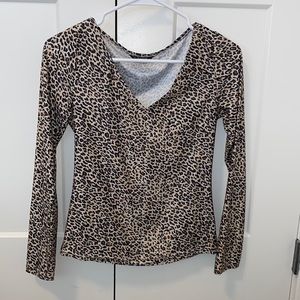 Cheetah print long sleeve